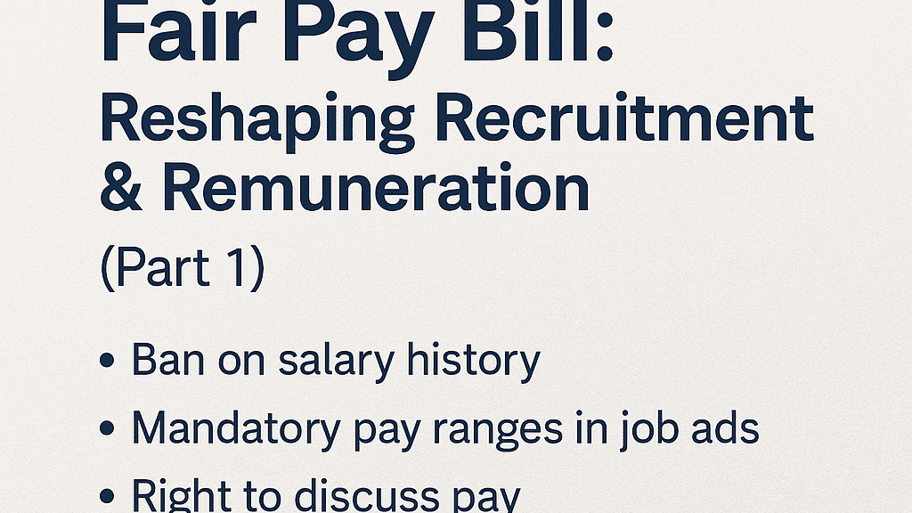 South Africas Fair Pay Bill - Reshaping Recruitment & Remuneration Part 1