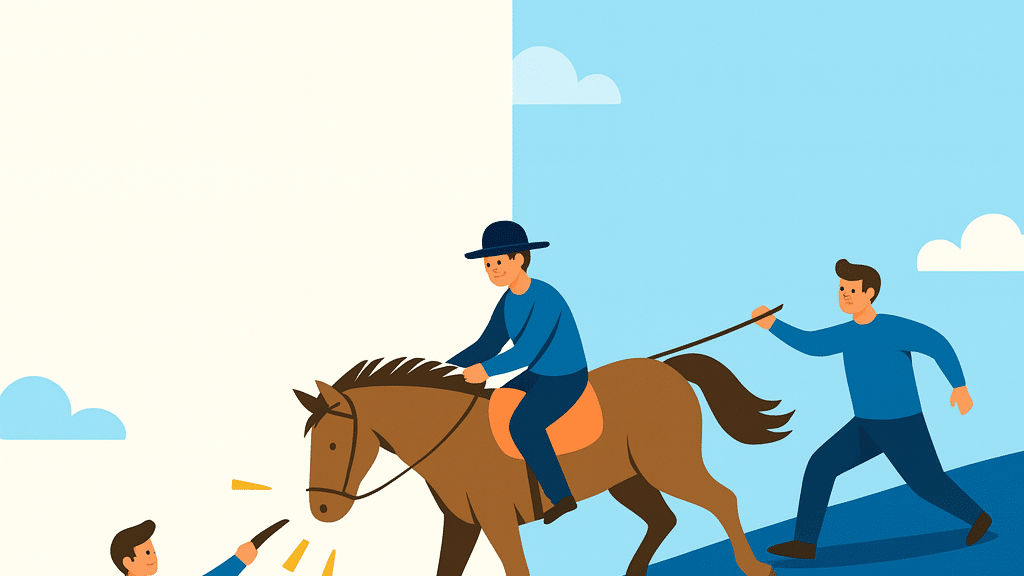 When Beating a Dead Horse Looks Like Strategy